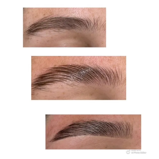 Brow Lamination & Wax - Before and After