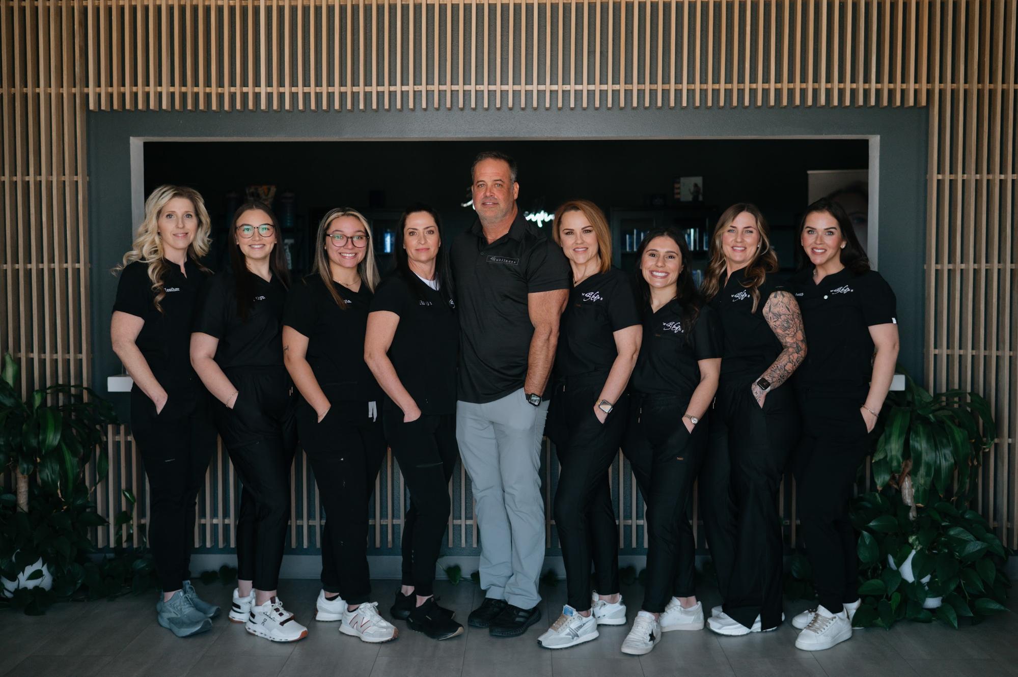 Full team photo of 360 Wellness staff